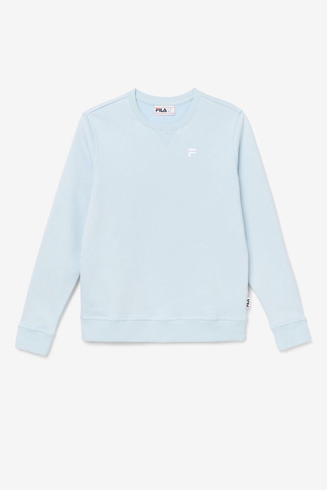 Fila Sweatshirt Mens Blue - Kieve - Philippines 8540927-HM